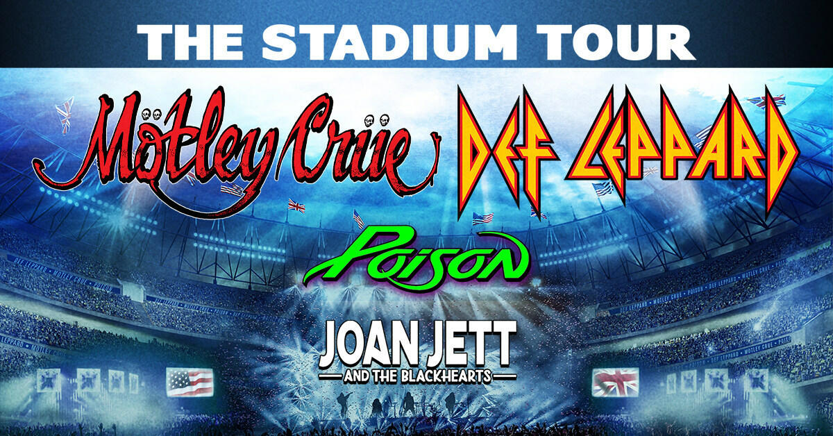 Def Leppard, Motley Crue, Poison, Joan Jett & The Blackhearts 2022 - Thumbnail Image