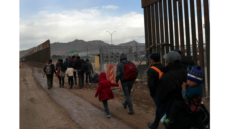 U.S. Customs And Border Patrol Agents Patrol Border In El Paso, TX