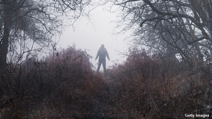 Watch: Eerie Figure Stalks Moose?