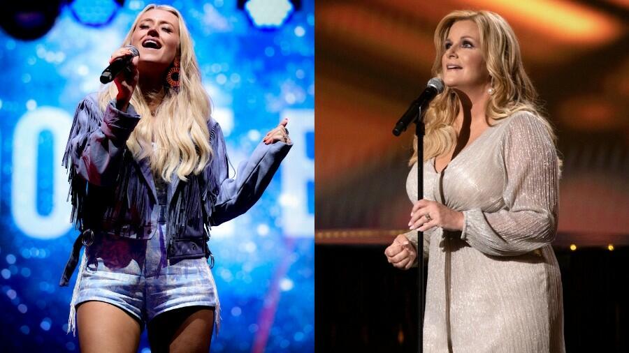 Trisha Yearwood And Brooke Eden Sing Shes In Love With The Girl At 1046