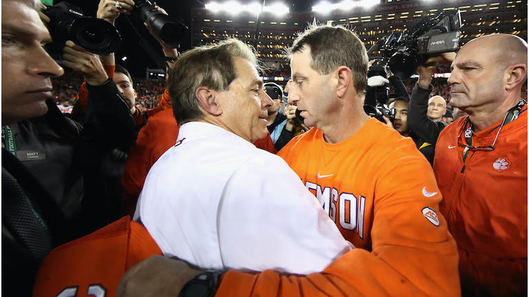 College Football Playoff National Championship Presented By AT&T - Alabama v Clemson