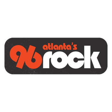 Atlanta's 96 Rock logo