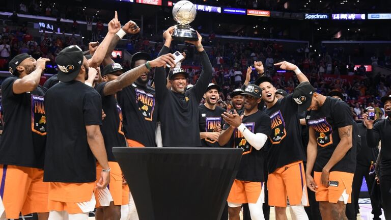 THEY DID IT: Phoenix Suns advance to the NBA Finals for first time since  1993