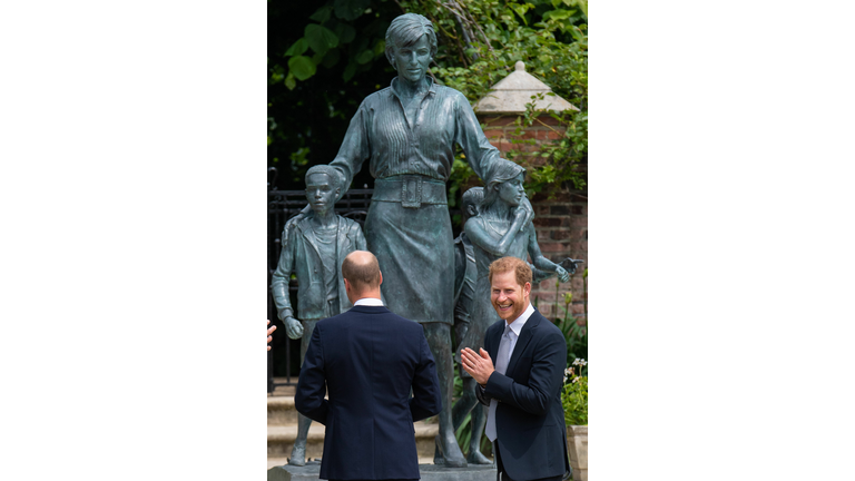 Diana, Princess Of Wales Statue Unveiling At Kensington Palace