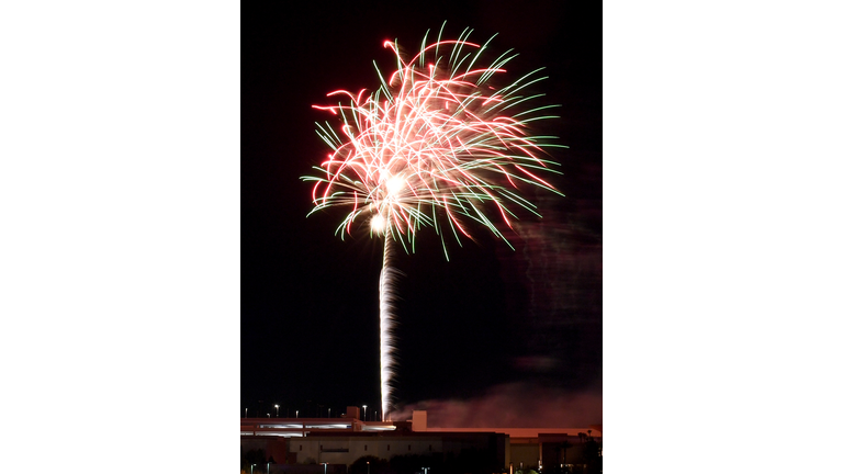 Fourth Of July Fireworks Display At The Red Rock Resort