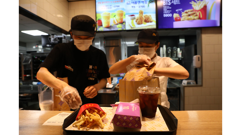 McDonald's Introduces BTS Meals In Seoul