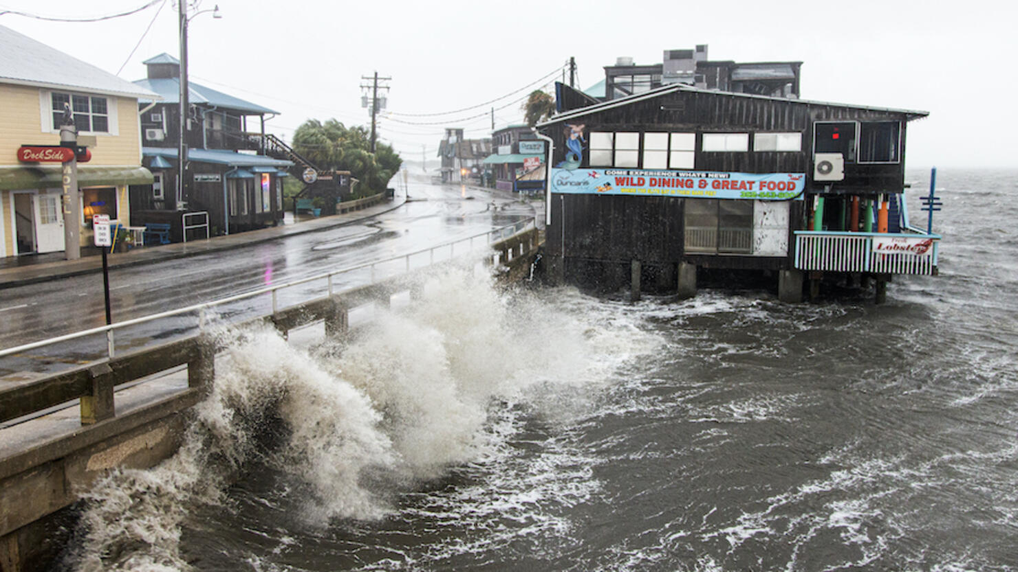 Tropical Storm Elsa Makes Landfall In Florida