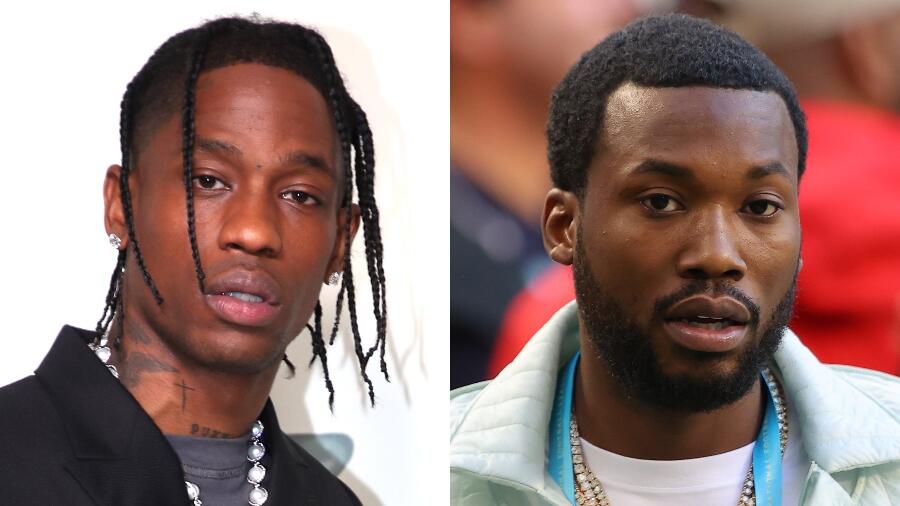 Footage Surfaces Of Travis Scott & Meek Mill Fighting At Hamptons Party ...