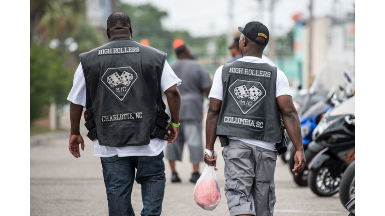 Motorcycle Enthusiasts Attend Black Bike Week In Myrtle Beach