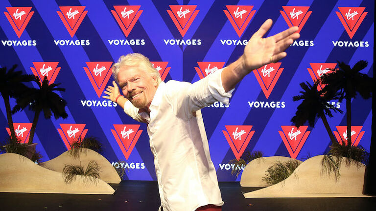 Sir Richard Branson Press Conference