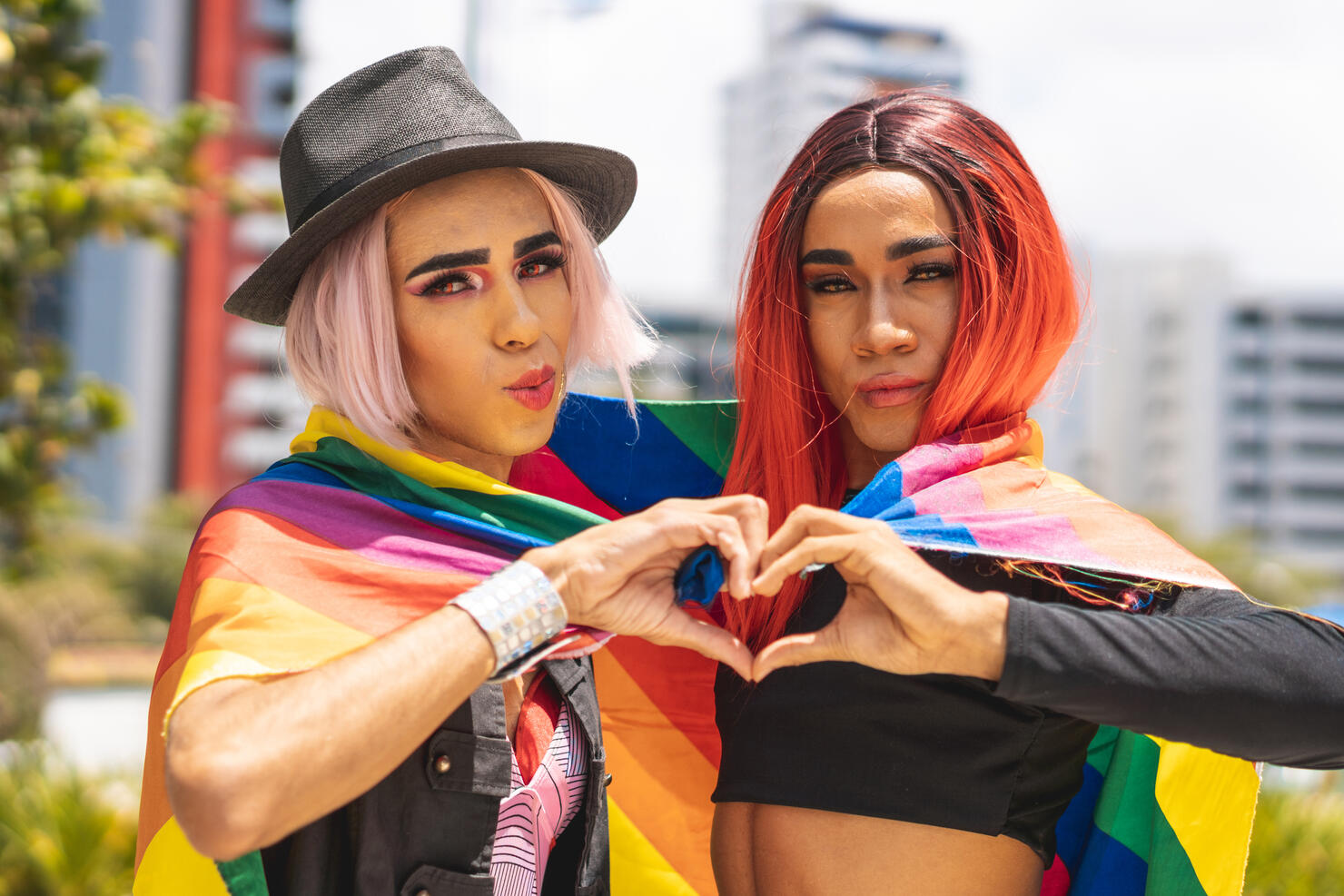 Portrait, LGBTQI Pride Event, Gay Pride Parade, Pride