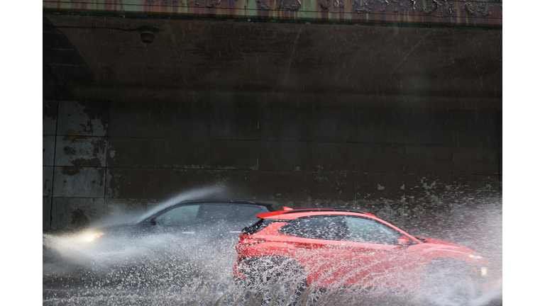 Tropical Storm Elsa Brings Heavy Rain And Flooding To New York