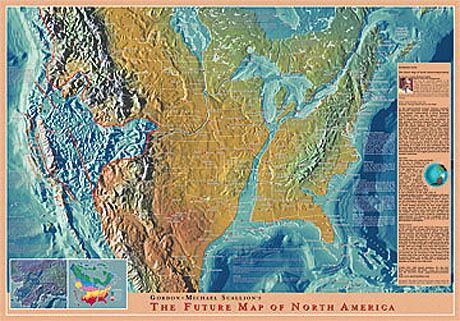 Future Map of North America