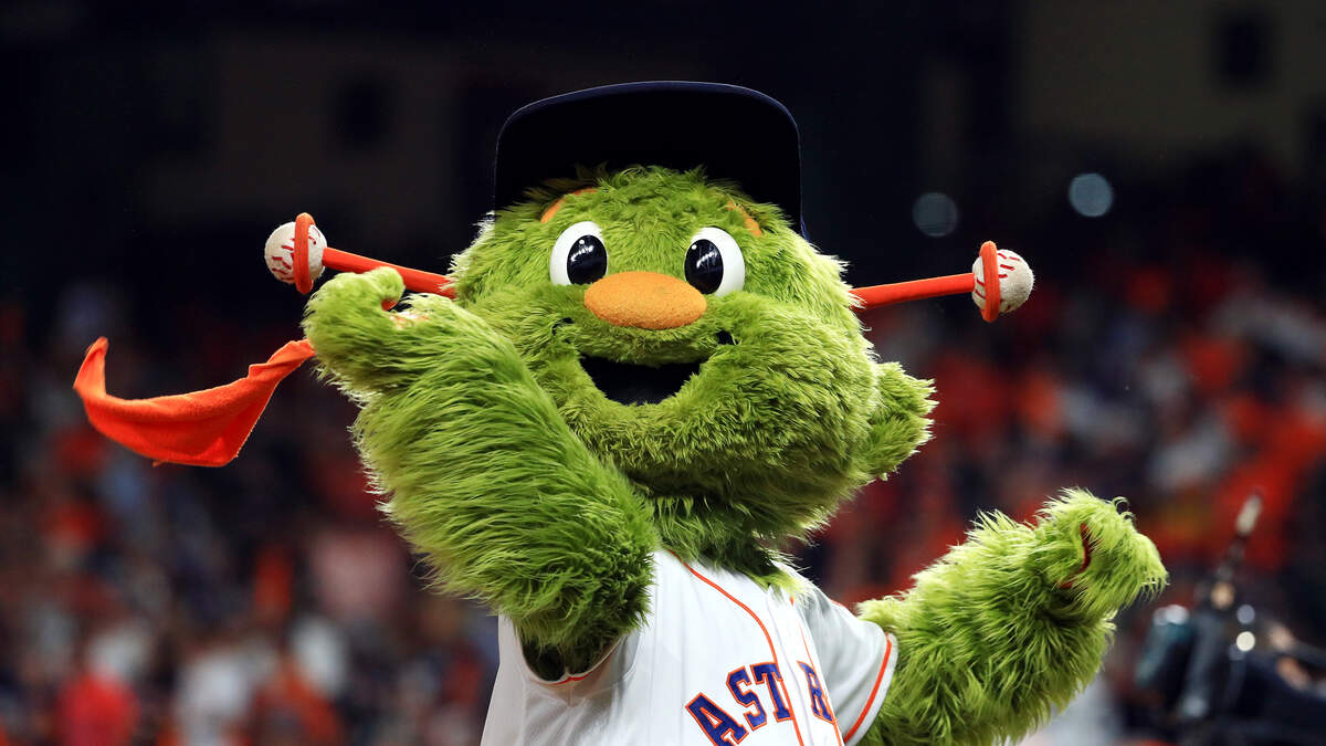 Astros mascot Orbit booed at Home Run Derby