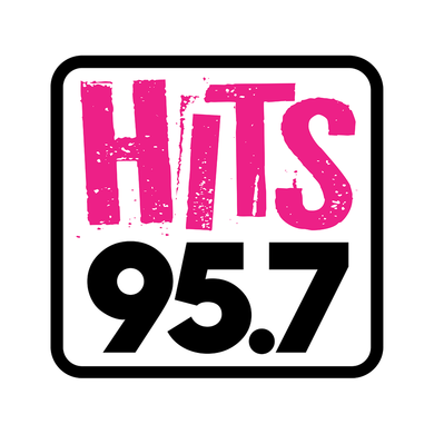 HITS 95.7 logo