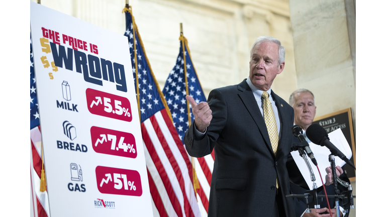 GOP Senators Hold Press Conference On Inflation