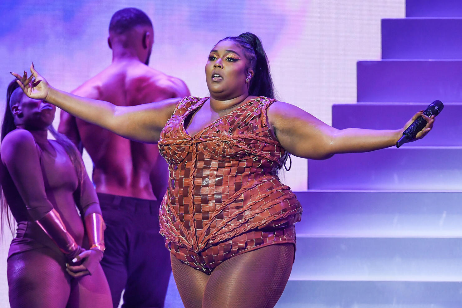 Lizzo Poses In Nude Body Suit: 'I Look Like A Barbie