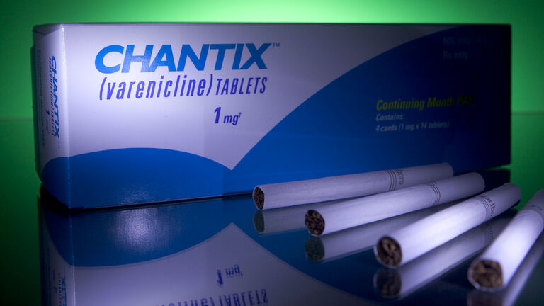 Smoking cessation drug Chantix is arranged at Skenderian Apo