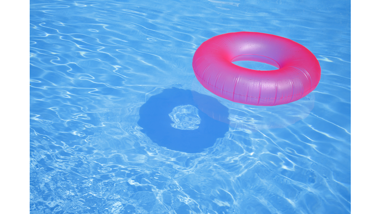 Pink Inflatable Ring