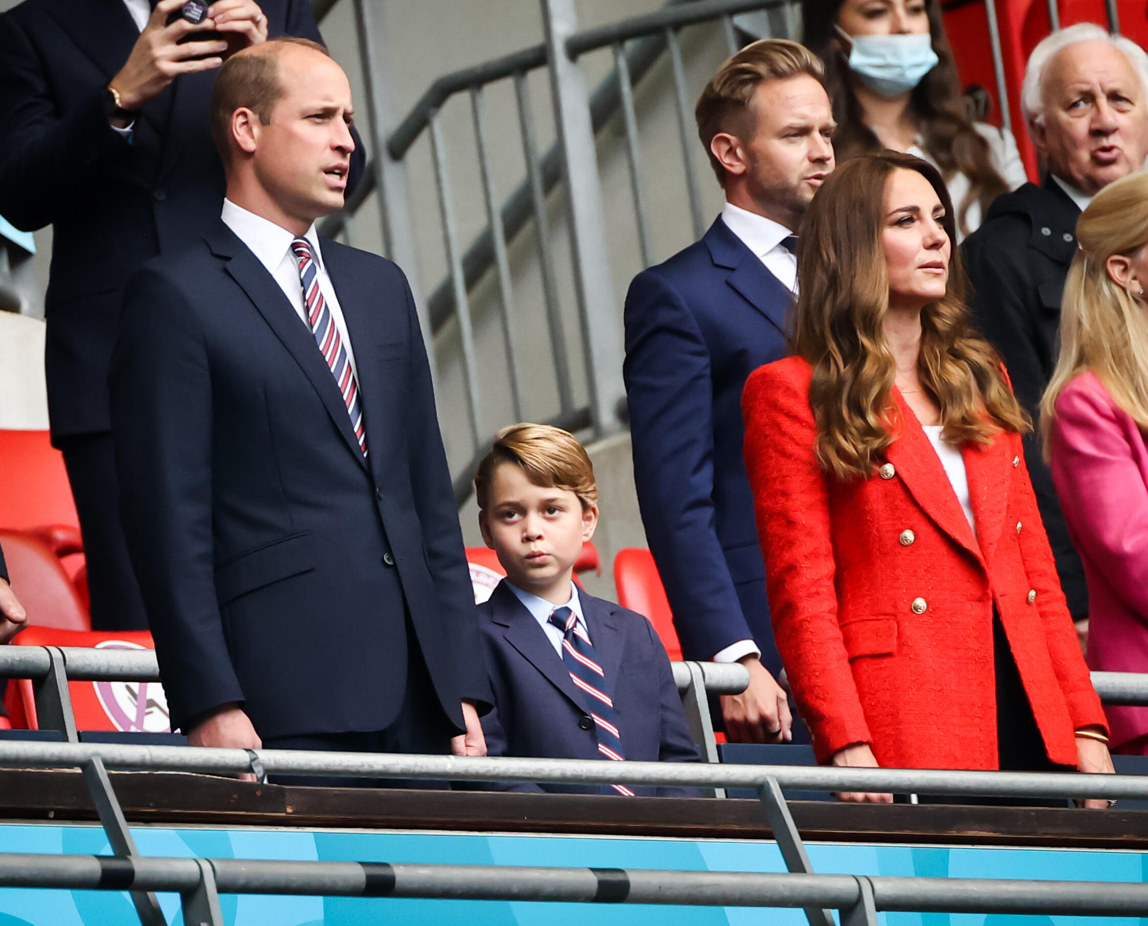 prince william and kate and george