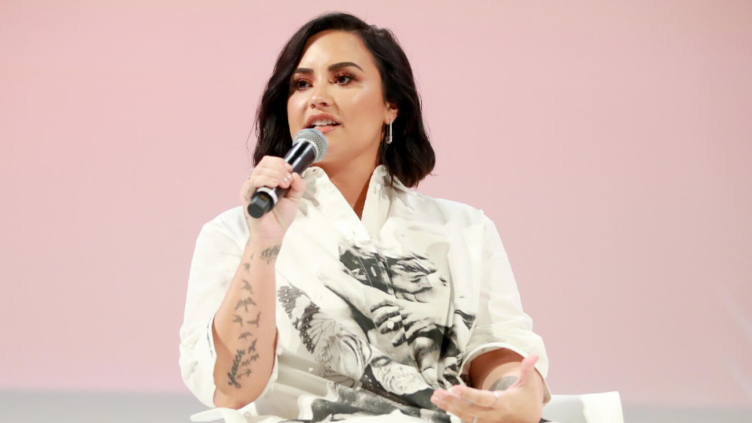 Demi Lovato Teases Talk Show, Opens Up About Filming First Sex Scene |  iHeart