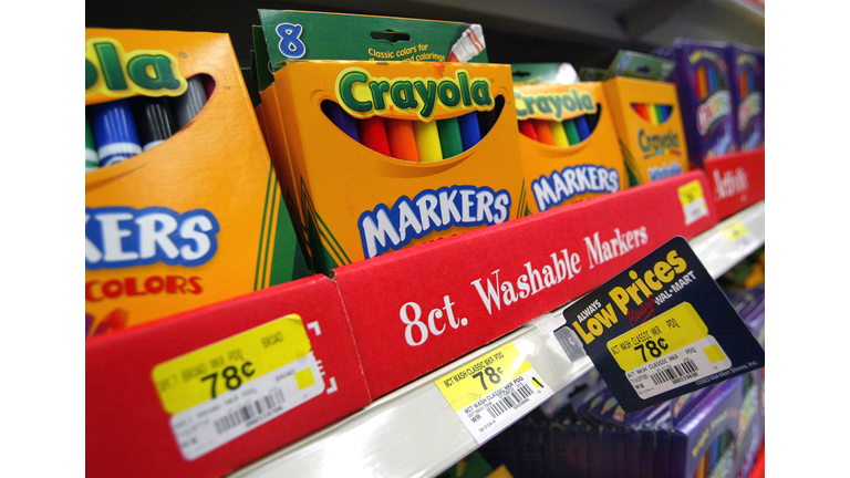 Consumers Start Buying Back-To-School Supplies At Wal-Mart