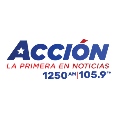 Accion 1250 & 105.9 logo