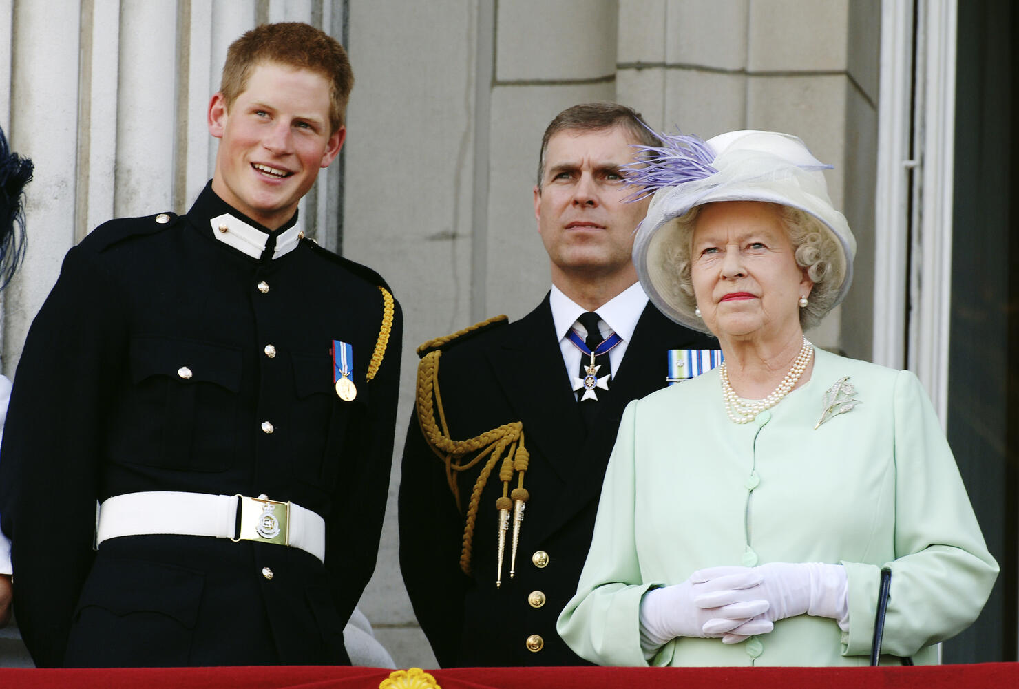 60th Anniversary Of End Of WWII - Buckingham Palace Flypast