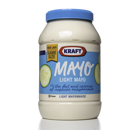 Kraft Light Mayonnaise jar