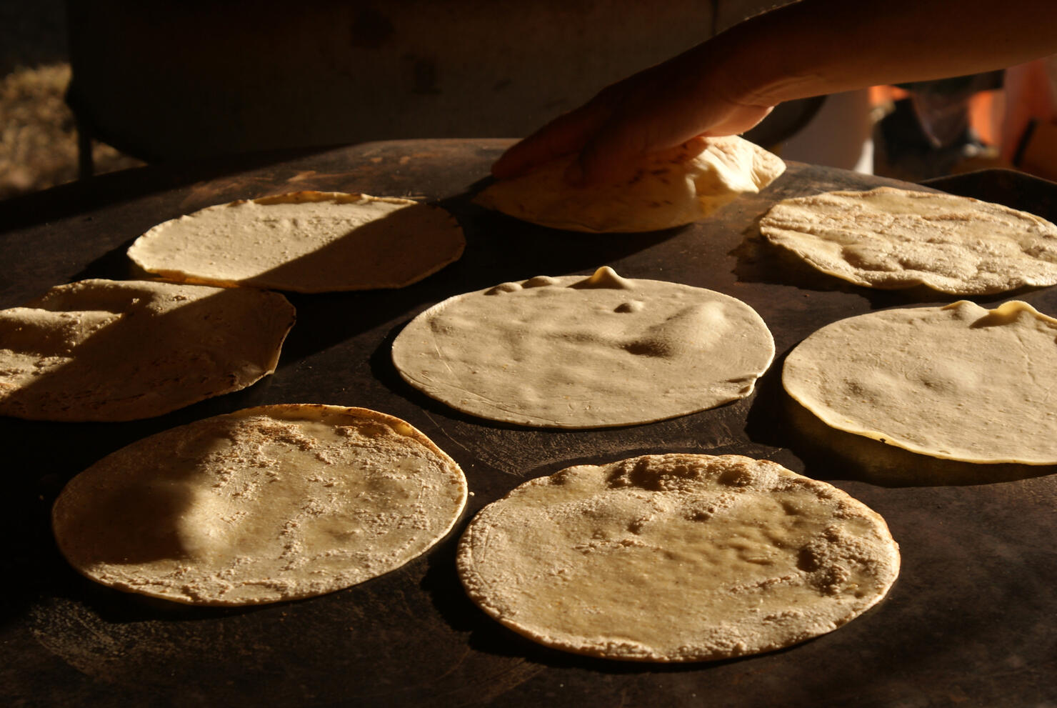 Handmade tortillas