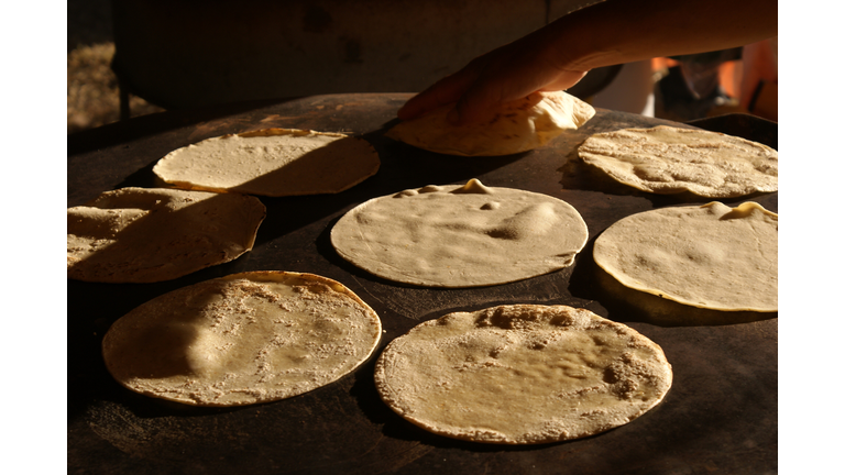 Handmade tortillas