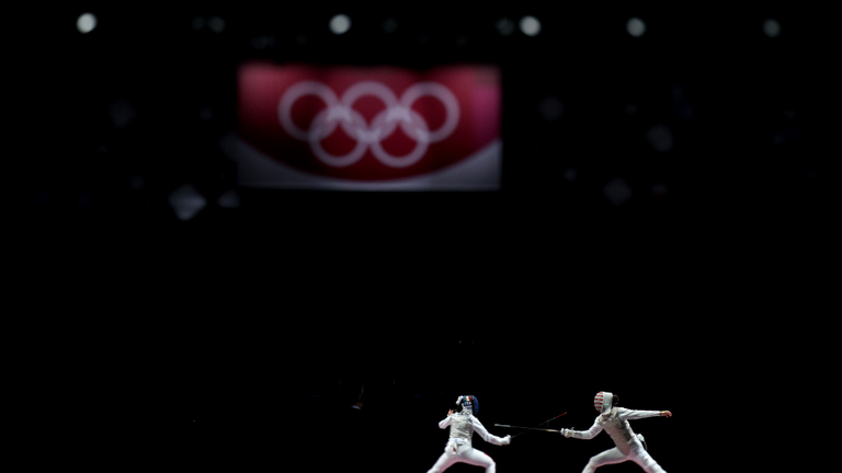 Fencing at the Tokyo Olympics