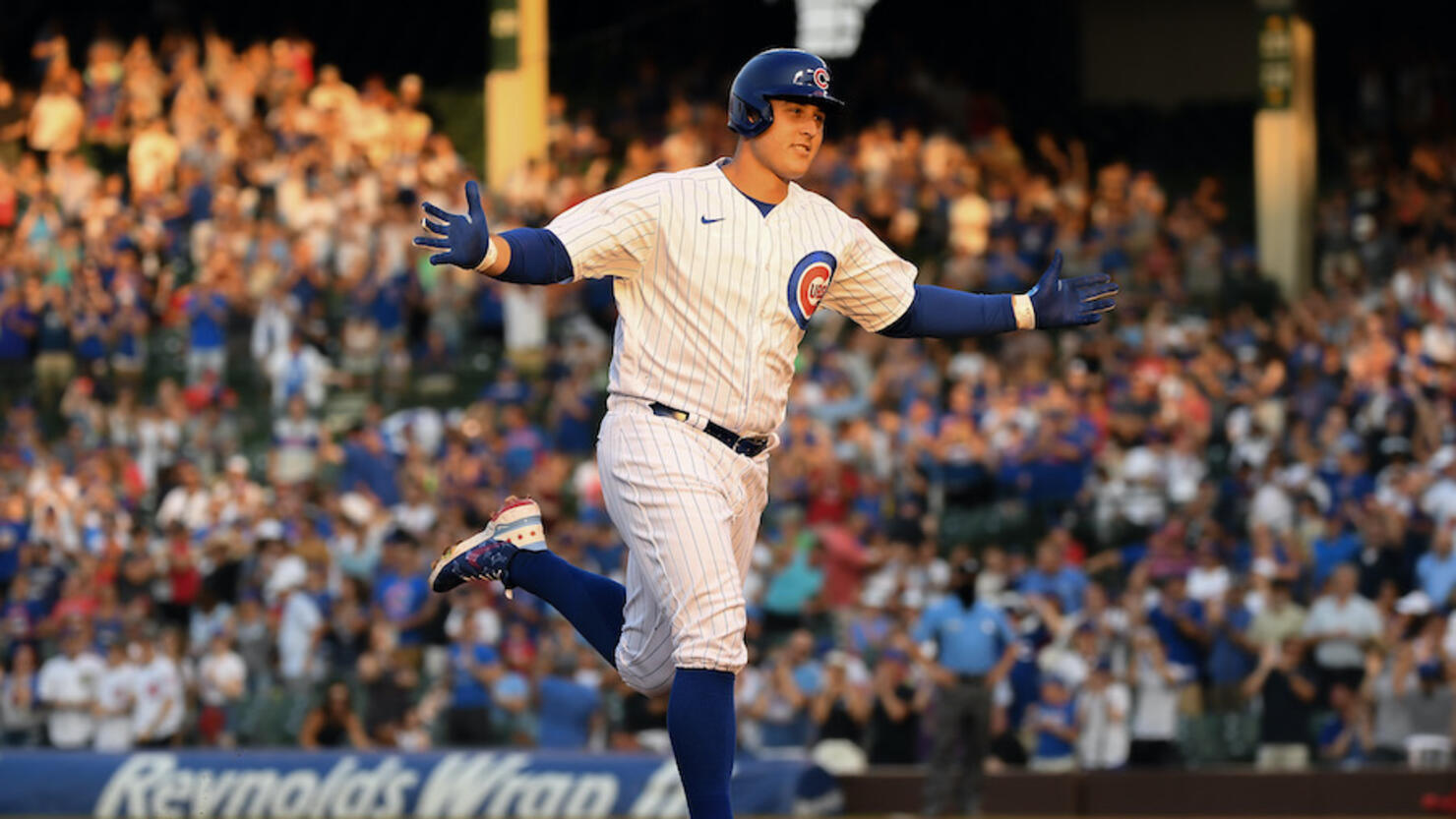 Anthony Rizzo during his time with Chicago Cubs