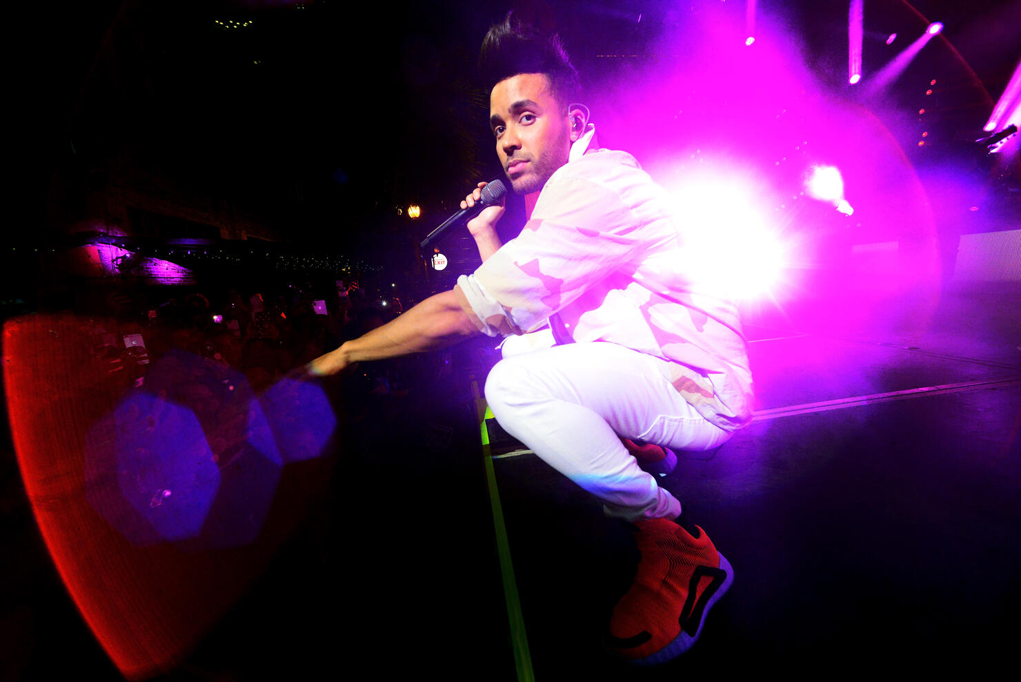 Prince Royce Performs During MLS All-Star Concert