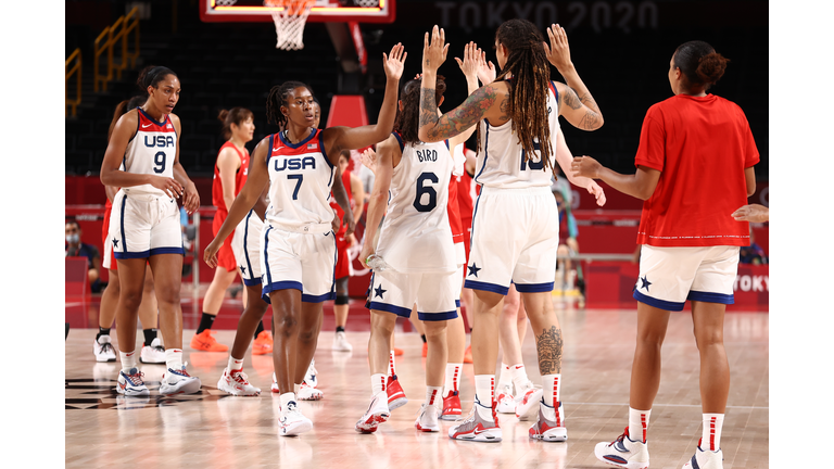 2020 Tokyo Olympics: USA v Japan