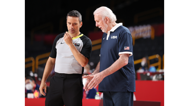United States v Iran Men's Basketball - Olympics: Day 5