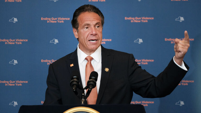 New York Gov. Cuomo Speaks On Gun Violence Prevention