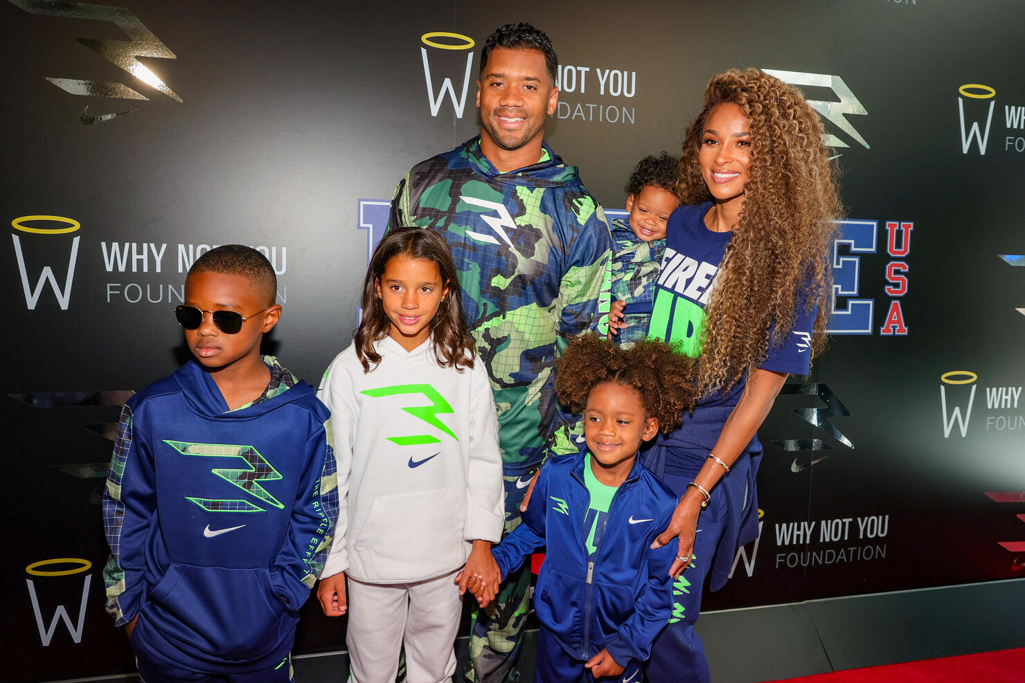 Russell Wilson & Ciara Launch 3Brand At Rookie USA Flagship