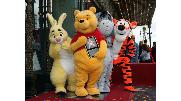 Winnie The Pooh Receives A Star On Hollywood Walk of Fame