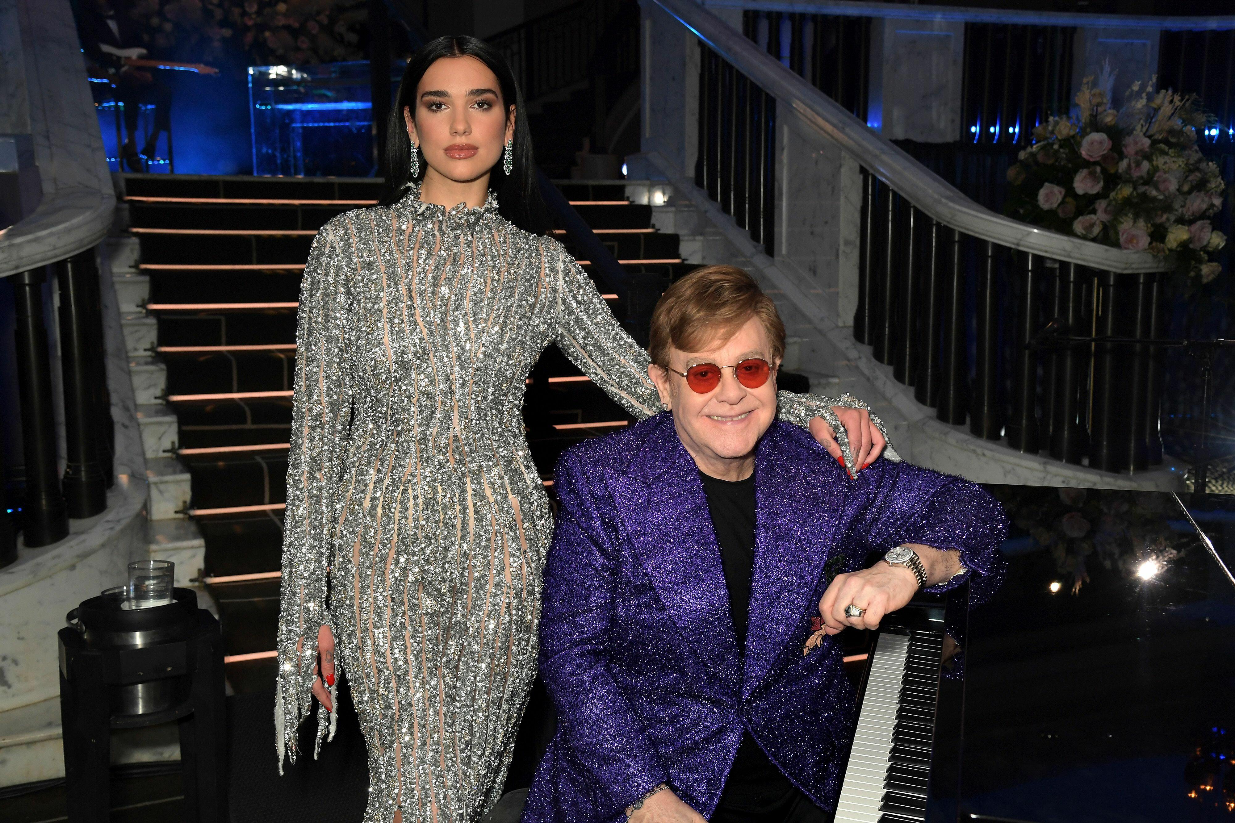 WATCH: Elton John and Dua Lipa Drop 'Cold Heart' Music Video