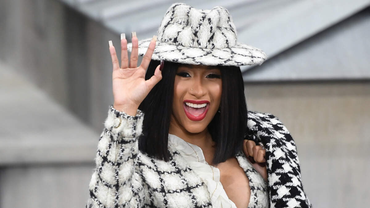 Cardi B Shows Off Daughter Kulture's Nearly $50,000 Bedazzled Bag