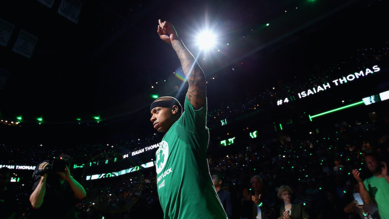 Cleveland Cavaliers v Boston Celtics - Game One