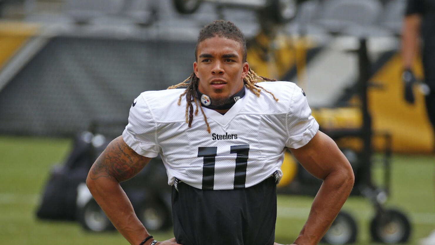 PHOTO: Chase Claypool Injured During Steelers' Practice