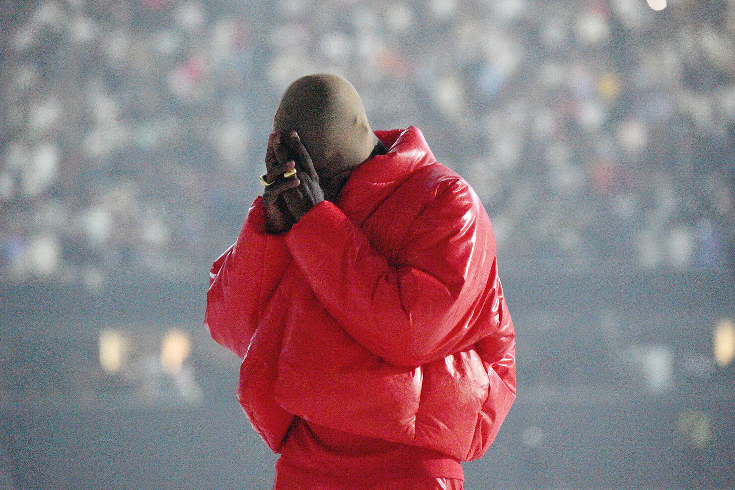 Kanye West Reportedly Working in Studio