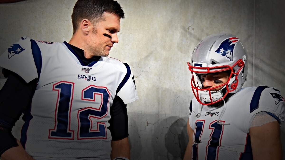 Julian Edelman has great reaction to Tom Brady's 'Madden 22' cover