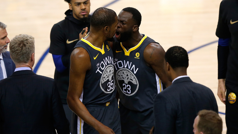 Draymond Green + Kevin Durant