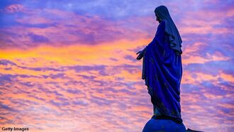 Video: Virgin Mary Statue Left Standing Amid Hurricane Ida Destruction