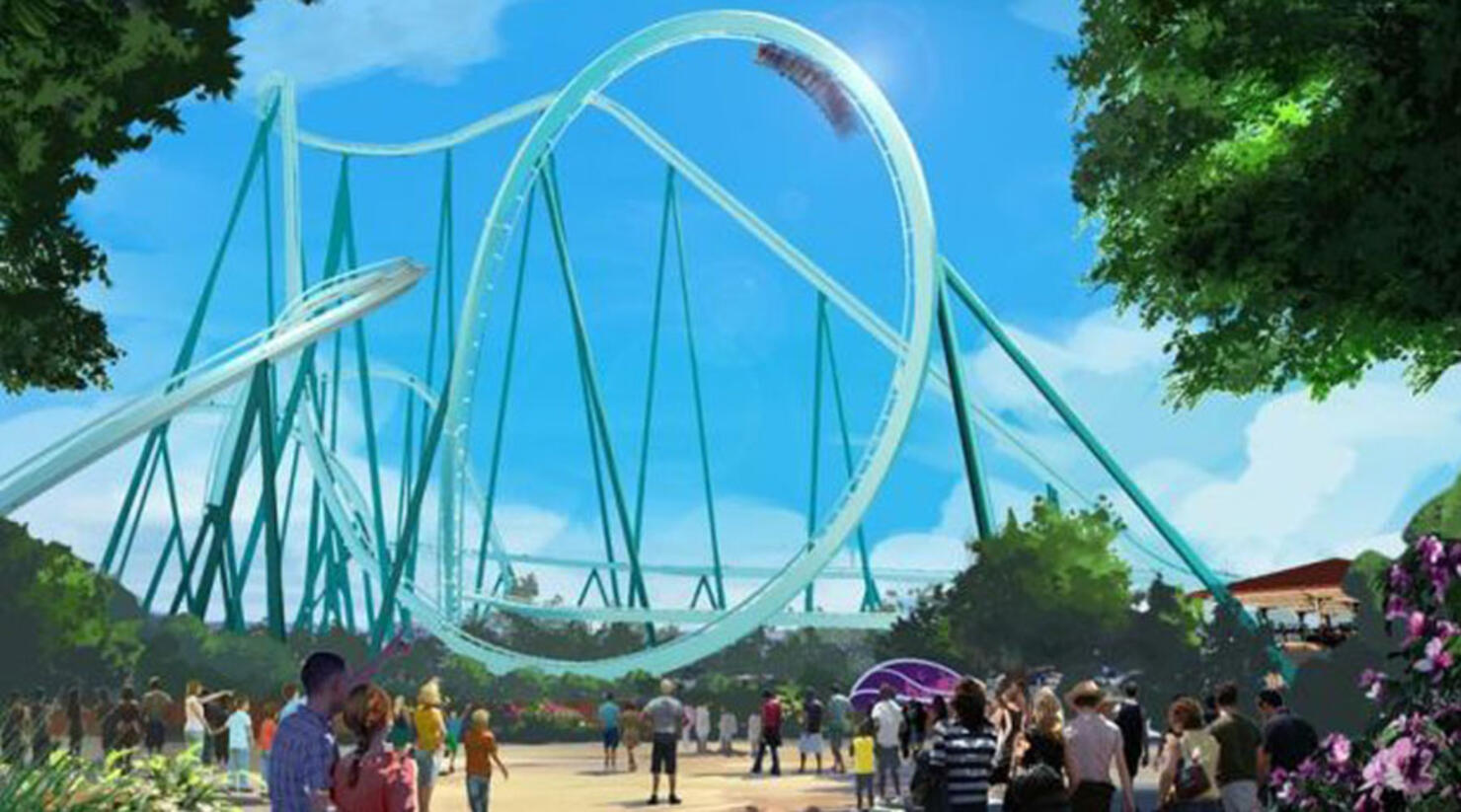 Tallest Fastest Dive Coaster In California Coming To San Diego In