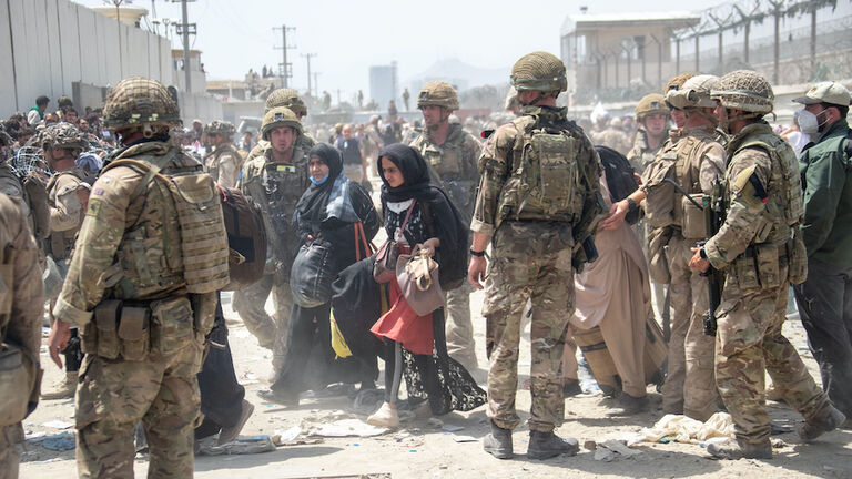 MOD Evacuations Out Of Kabul