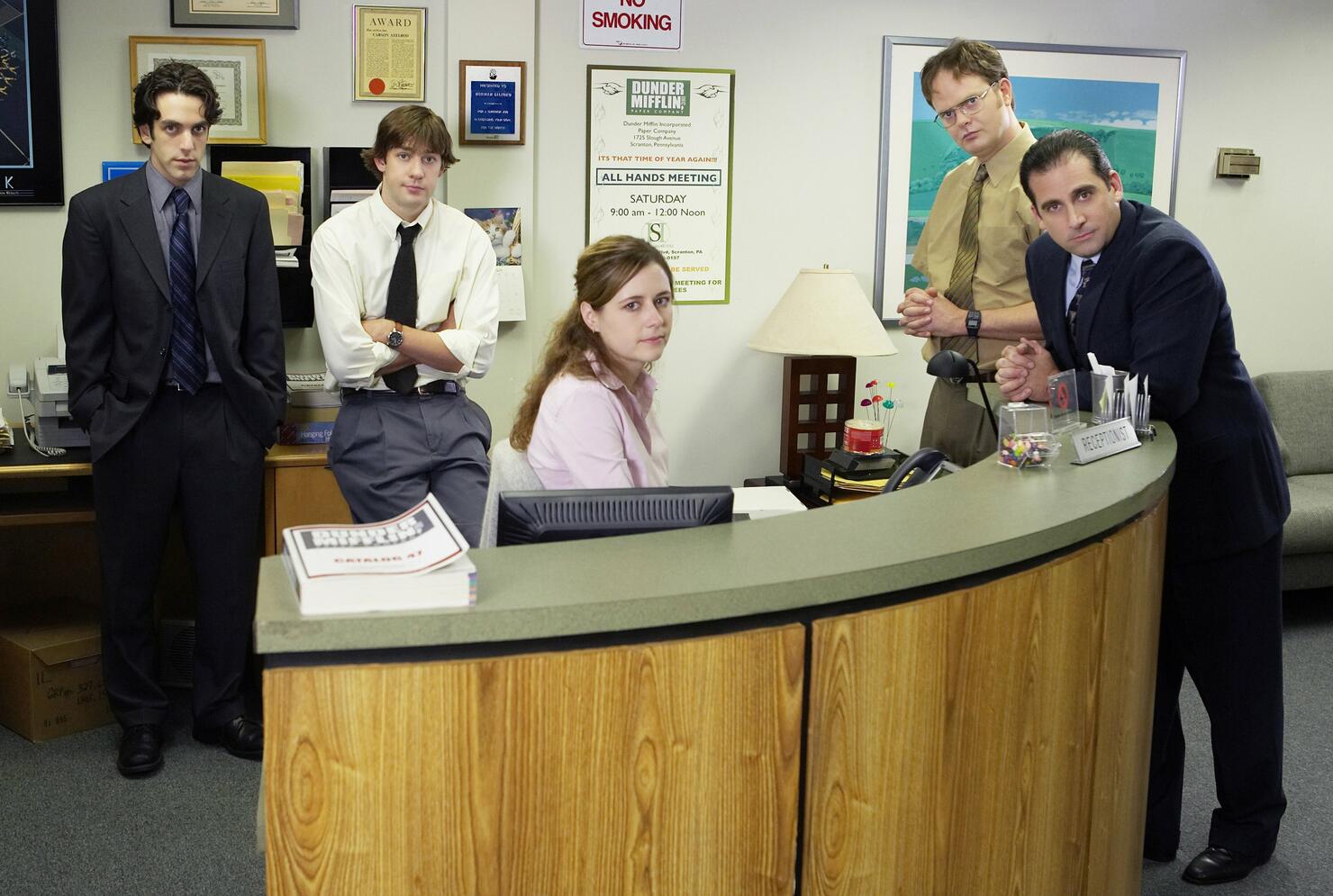 DUNDER MIFFLIN, THIS IS PAM